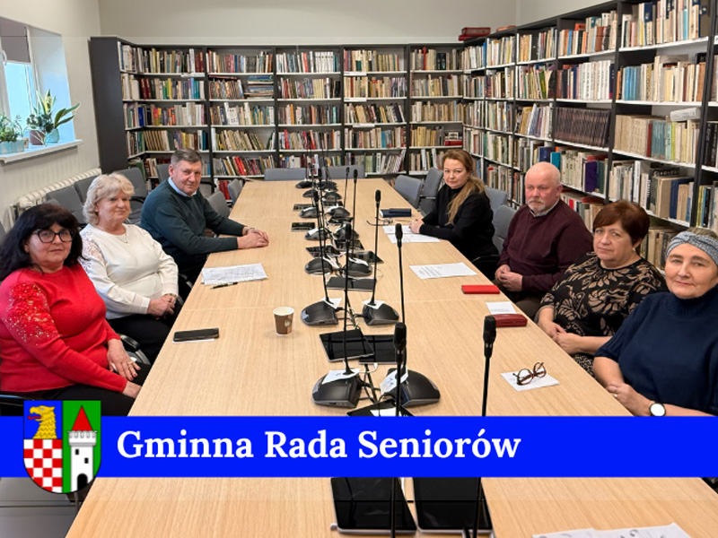 IV Sesja Gminnej Rady Seniorów. Seniorzy podczas rady