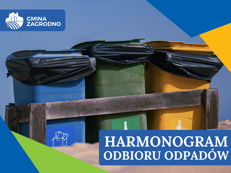 Harmonogram odbioru odpadów