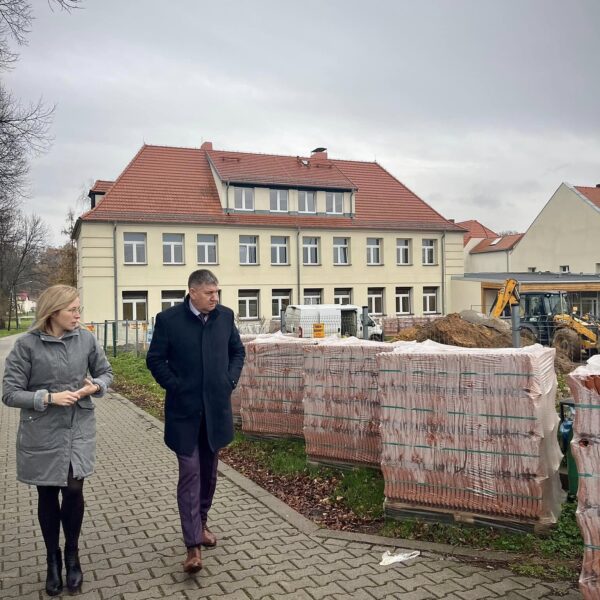 Budowa żłobka w gminie Zagrodno. Prace budowlane