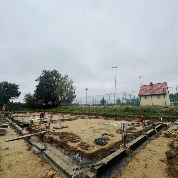 Budowa żłobka w gminie Zagrodno. Prace budowlane