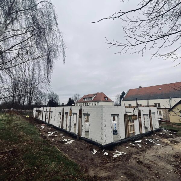 Budowa żłobka w gminie Zagrodno. Prace budowlane