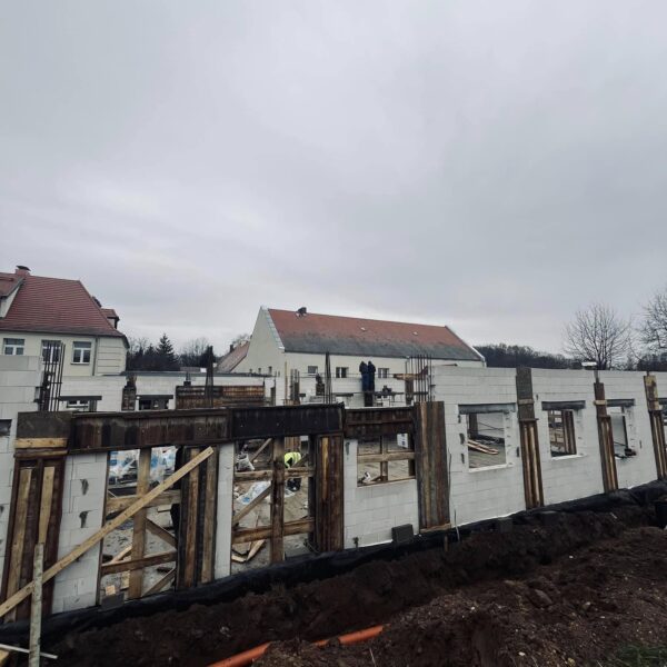 Budowa żłobka w gminie Zagrodno. Prace budowlane