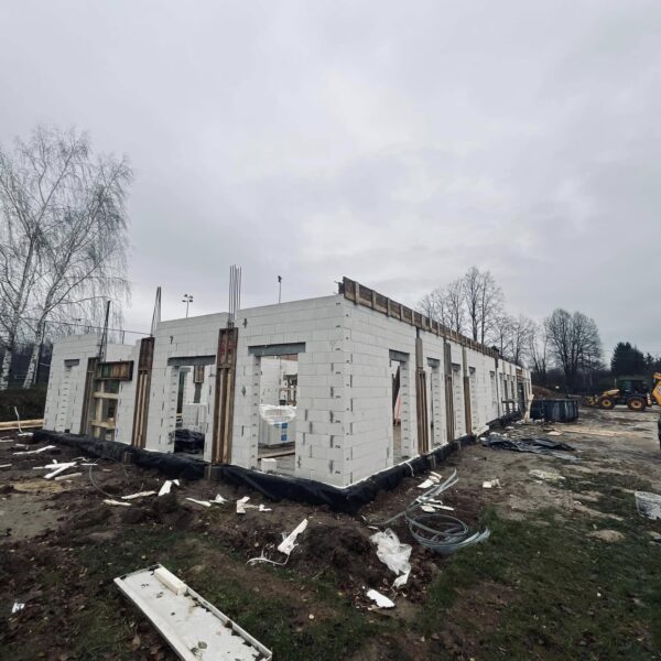Budowa żłobka w gminie Zagrodno. Prace budowlane