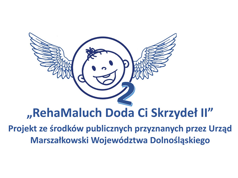 „RehaMaluch Doda Ci Skrzydeł II”. Plakat informacyjny