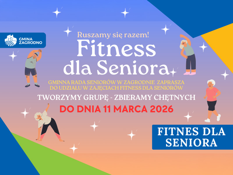 Fitness dla seniorów w gminie Zagrodno