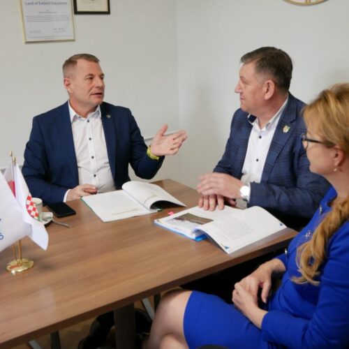 Wizyta Wojewody Dolnośląskiego Artura Jurkowskiego w Gminie Zagrodno
