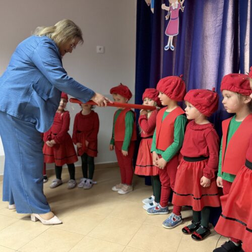 Pasowanie na przedszkolaka w Gminnym Przedszkolu w Zagrodnie