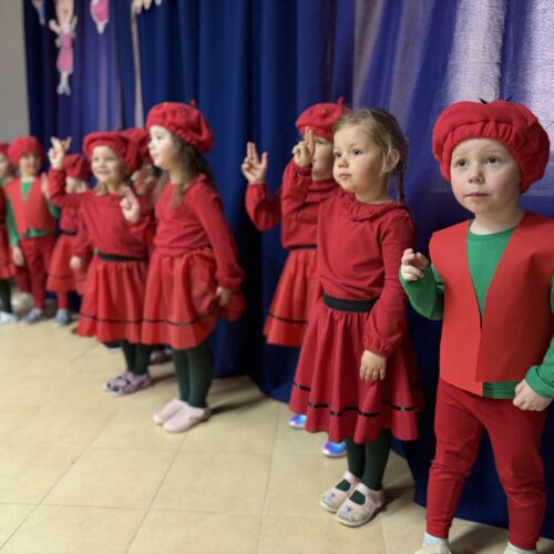 Pasowanie na przedszkolaka w Gminnym Przedszkolu w Zagrodnie
