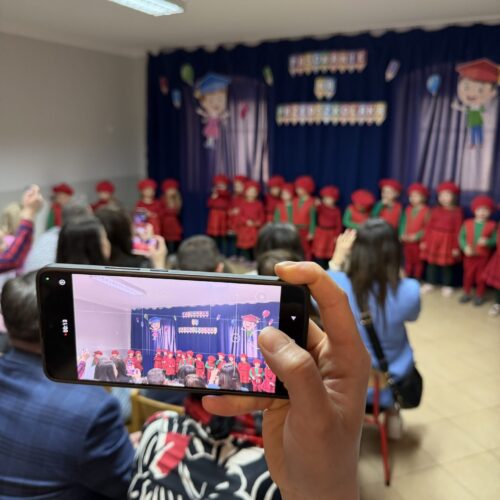 Pasowanie na przedszkolaka w Gminnym Przedszkolu w Zagrodnie
