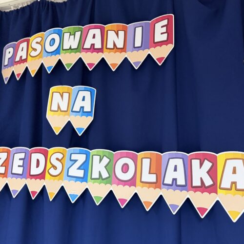 Pasowanie na przedszkolaka w Gminnym Przedszkolu w Zagrodnie
