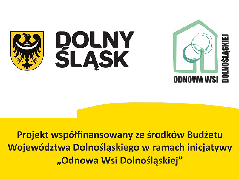 Dofinansowanie ze środków Odnowa Dolnośląskiej Wsi