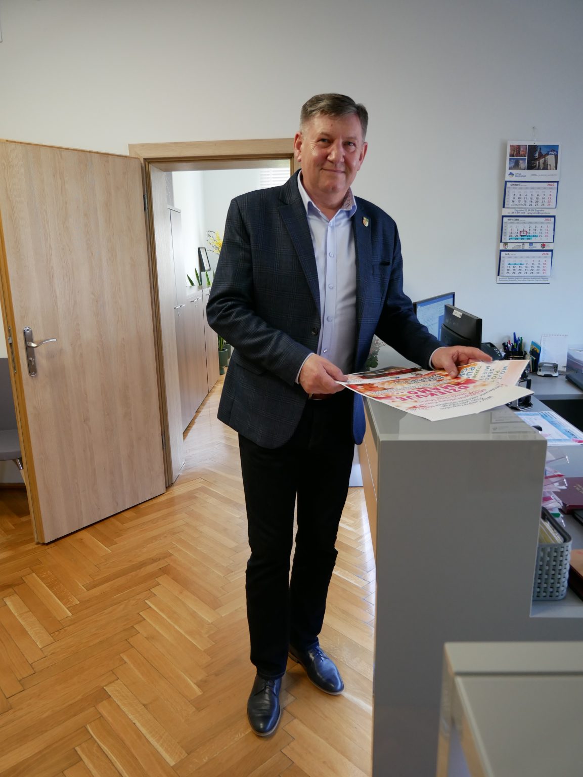 Piotr Janczyszyn. Wójt gminy Zagrodno.