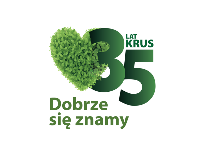 35 lat Krus - dobrze się znamy. Logo
